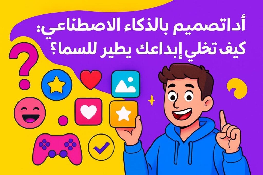 أدوات التصميم بالذكاء الاصطناعي: كيف تخلي إبداعك يطير للسما؟