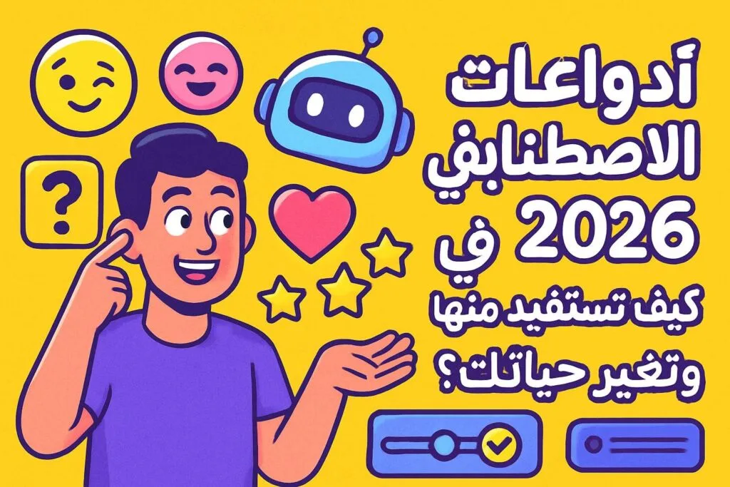 أدوات الذكاء الاصطناعي في 2026: كيف تستفيد منها وتغير حياتك؟ 😎🚀