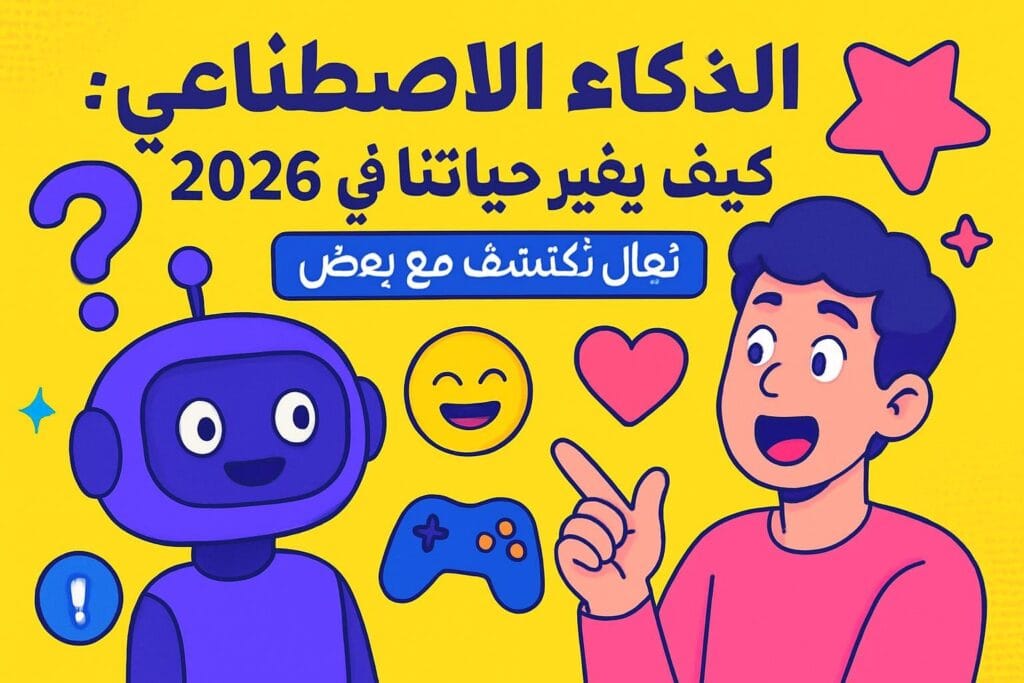 الذكاء الاصطناعي: كيف بيغير حياتنا في 2026؟ تعال نكتشف مع بعض! 🤖✨