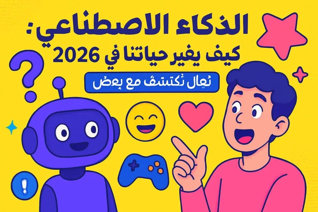 الذكاء الاصطناعي: كيف بيغير حياتنا في 2026؟ تعال نكتشف مع بعض! 🤖✨