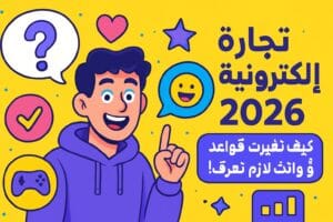 تجارة إلكترونية 2026: كيف تغيرت قواعد اللعبة وأنت لازم تعرف!