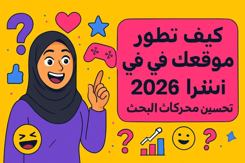 كيف تطور موقعك في 2026؟ أسرار تحسين محركات البحث SEO بخفة دم سعودية! 🚀