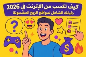 كيف تكسب من الإنترنت في 2026؟ دليلك الشامل لمواقع الربح المضمونة 💰🔥