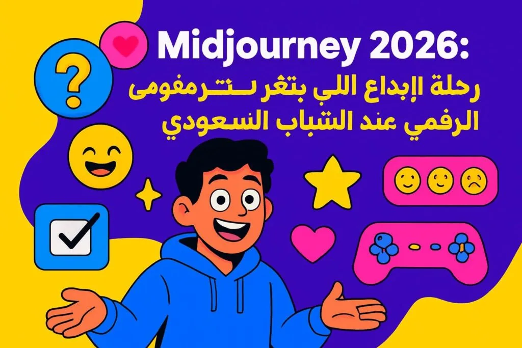 Midjourney 2026: رحلة الإبداع اللي بتغير مفهوم الفن الرقمي عند الشباب السعودي 😎