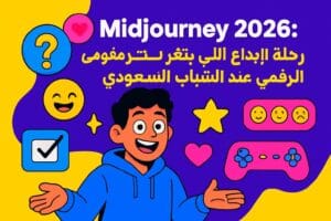 Midjourney 2026: رحلة الإبداع اللي بتغير مفهوم الفن الرقمي عند الشباب السعودي 😎