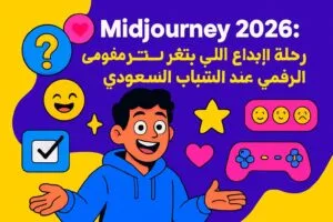 Midjourney 2026: رحلة الإبداع اللي بتغير مفهوم الفن الرقمي عند الشباب السعودي 😎